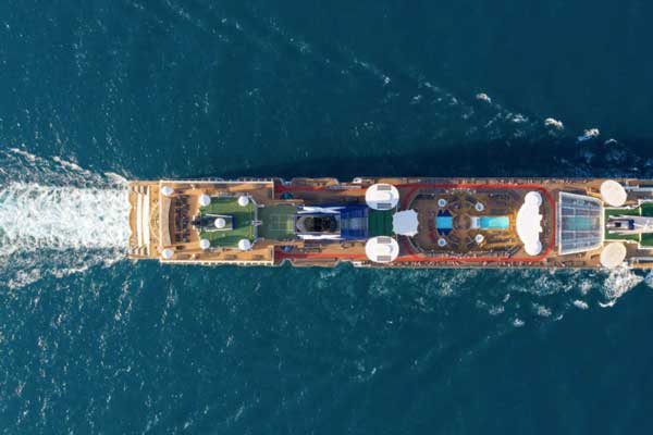 At Sea